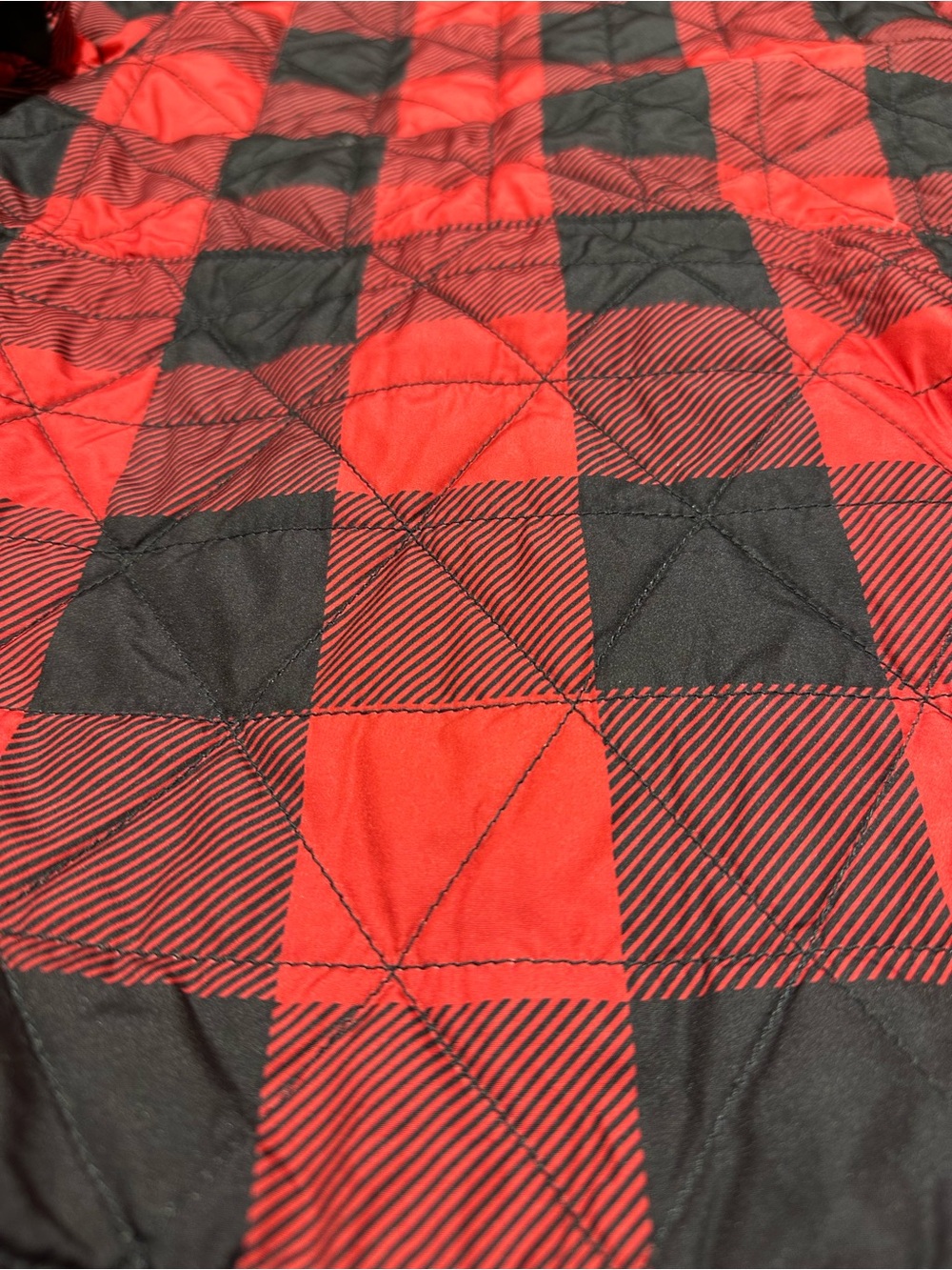 L.L. Bean Katahdin Pullover, Red & Black Plaid, Women's XS - Picture 4 of 10